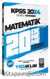  2024 KPSS Genel Yetenek Matematik Tamamı Çözümlü 20 Deneme