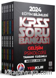 2024 KPSS Eğitim Bilimleri Tamamı Çözümlü Soru Bankası Modüler Set (6 Kitap)