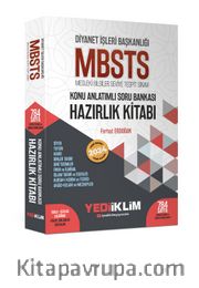 2024 Diyanet İşleri Başkanlığı MBSTS Konu Anlatımlı Soru Bankası Hazırlık Kitabı 