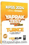 2024 KPSS Genel Yetenek Türkçe Çek Kopart Yaprak Test