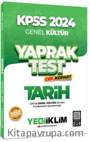 2024 KPSS Genel Kültür Tarih Çek Kopart Yaprak Test