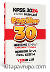 2024 KPSS Eğitim Bilimleri Rehberlik - Özel Eğitim Popüler Tamamı Çözümlü 30 Deneme