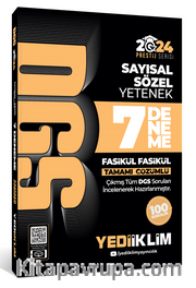 2024 DGS Tamamı Çözümlü 7 Fasikül Deneme