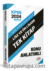 2024 KPSS Lise Ve Ön Lisans Tek Kitap Konu Anlatımlı