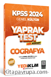2024 KPSS Genel Kültür Coğrafya Çek Kopart Yaprak Test