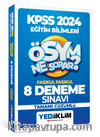 2024 Kpss Ösym Ne Sorar Eğitim Bilimleri Tamamı Çözümlü 8 Fasikül Deneme 