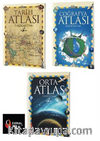 İlköğretim Atlas Seti / Coğrafya,Tarih ve Orta Atlas 3 Kitap Set