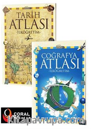 İlköğretim Atlas Seti / Coğrafya Atlası ve Tarih Atlası 2 Kitap Set