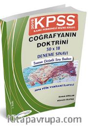 2016 KPSS Coğrafyanın Doktrini Tamamı Çözümlü 30x18 Deneme Sınavı 