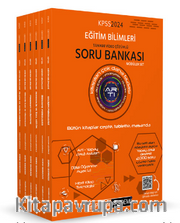 2024 KPSS Eğitim Bilimleri Tamamı Video Çözümlü Soru Bankası Modüler Seti 6 Kitap