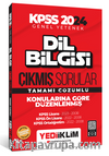 2024 KPSS Dil Bilgisi Konularına Göre Tamamı Çözümlü Çıkmış Sorular 