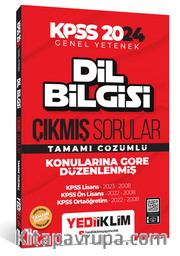 2024 KPSS Dil Bilgisi Konularına Göre Tamamı Çözümlü Çıkmış Sorular 