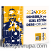 2024 KPSS Eğitim Bilimleri Rehberlik Ve Özel Eğitim Ders Notları