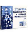 2024 KPSS Eğitim Bilimleri Öğretim Yöntem ve Teknikleri 