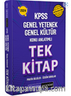 2024 KPSS Genel Yetenek Genel Kültür Konu Anlatımlı Tek Kitap