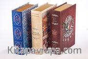 Osmanlı Kutu Seti (Kitap Şeklinde Ahşap Hediye Kutular)