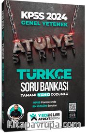 2024 KPSS Atölye Serisi Türkçe Tamamı Video Çözümlü Soru Bankası 