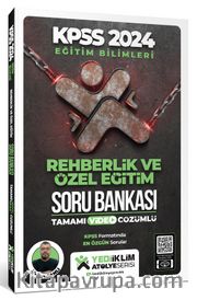 2024 KPSS Eğitim Bilimleri Atölye Serisi Rehberlik ve Özel Eğitim Tamamı Video Çözümlü Soru Bankası 