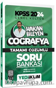 2024 KPSS Hakan Bileyen ile Coğrafya Tamamı Çözümlü Soru Bankası 