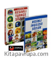 İlköğretim Resimli İngilizce ve Resimli Türkçe Sözlük Seti (2 Kitap)