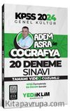 2024 KPSS Genel Kültür Adem Asra ile Coğrafya Tamamı Video Çözümlü 20 Deneme Sınavı