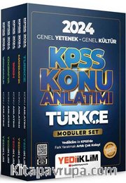 2024 KPSS Genel Yetenek Genel Kültür Konu Anlatımlı Modüler Set