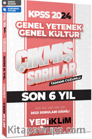 2024 KPSS Lisans Genel Yetenek Genel Kültür Son 6 Yıl Tamamı Çözümlü Çıkmış Sorular