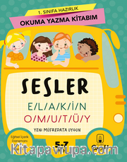 1. Sınıfa Hazırlık Okuma Yazma Kitabım Sesler