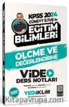 2024 KPSS Cüneyt İltuş ile Ölçme Ve Değerlendirme Video Ders Notları