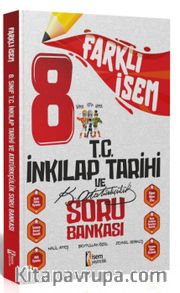 2024 Farklı İsem 8. Sınıf T. C. İnkılap Tarihi ve Atatürkçülük Soru Bankası