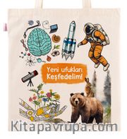 Askılı Bez Çanta - Yeni Ufukları Keşfedelim