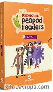 Redhouse Peapod Readers İngilizce Hikaye Seti 4 (Kutulu Ürün)