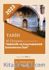 2023 Tarih 40 Deneme Tamamı Çözümlü ‘Hakimlik Ve Kaymakamlık Sınavlarına Özel’