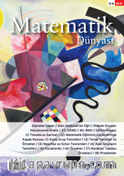 Matematik Dünyası Dergisi Sayı:117