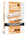 2024 KPSS Lisans Genel Yetenek Konularına Göre Tamamı Çözümlü Çıkmış Sorular 