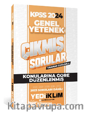 2024 KPSS Lisans Genel Yetenek Konularına Göre Tamamı Çözümlü Çıkmış Sorular 