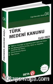 Türk Medeni Kanunu (Eylül 2023)