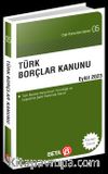 Türk Borçlar Kanunu (Eylül 2023)