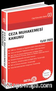 Ceza Muhakemesi Kanunu (Eylül 2023)