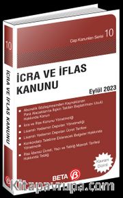 İcra ve İflas Kanunu (Eylül 2023)