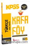 KPSS Türkçe Konu Anlatımlı Kafa Föy
