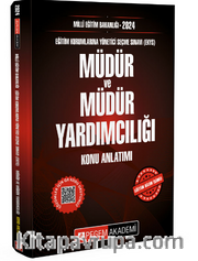 2024 Milli Eğitim Bakanlığı (EKYS) Müdür Ve Müdür Yardımcılığı Konu Anlatımı