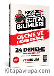 2024 KPSS Cüneyt İLTUŞ ile Eğitim Bilimleri Ölçme ve Değerlendirme Tamamı Çözümlü 24 Deneme 