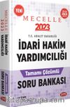Mecelle İdari Hakim Yardımcılığı Tamamı Çözümlü Soru Bankası 