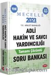 Mecelle Adli Hakim ve Savcı Yardımcılığı Tamamı Çözümlü Soru Bankası 