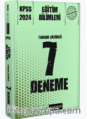 2024 KPSS Eğitim Bilimleri Tamamı Çözümlü 7 Deneme