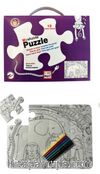 Funny Mat Washable Puzzle - Sevimli Dostlar