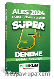 2024 Ales Sayısal - Sözel Tamamı Çözümlü Süper 5'li Deneme