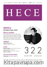 Hece Dergisi Sayı: 322 Ekim 2023