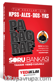2024 Tüm Adaylar İçin KPSS - ALES - DGS - YKS Tamamı Video Çözümlü Paragraf Soru Bankası